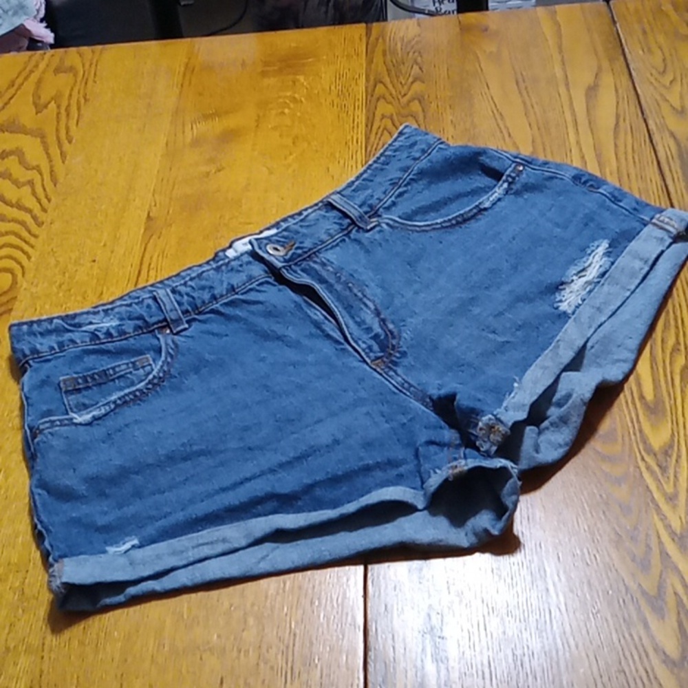 COTTON ON Jean Shorts Womens 8 BLUE MID RISE SATURDAY Spring Summer